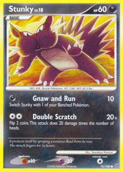 Carte Pokémon: Stunky