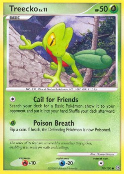 Carte Pokémon: Treecko