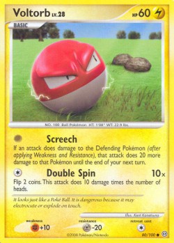 Carte Pokémon: Voltorb