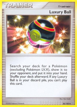 Carte Pokémon: Luxury Ball