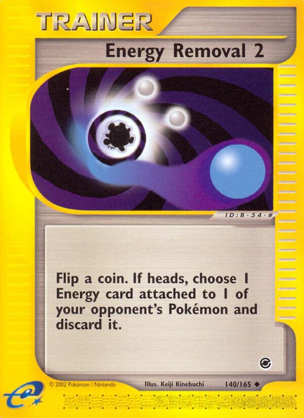 Carte Pokémon: Energy Removal 2 [Suppression d'énergie 2]