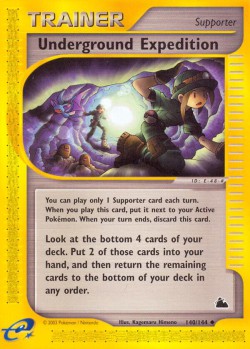 Carte Pokémon: Underground Expedition