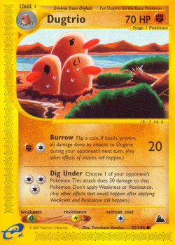 Carte Pokémon: Dugtrio