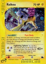 Carte Pokémon: Raikou