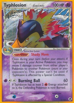 Carte Pokémon: Typhlosion δ
