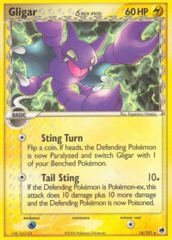 Carte Pokémon: Gligar δ