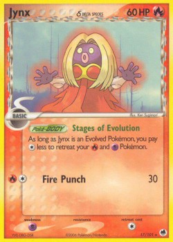 Carte Pokémon: Jynx δ