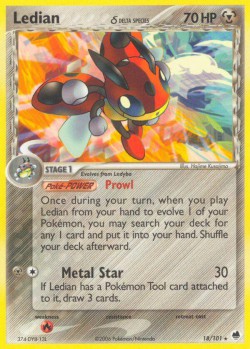 Carte Pokémon: Ledian δ