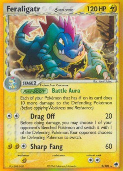 Carte Pokémon: Feraligatr δ