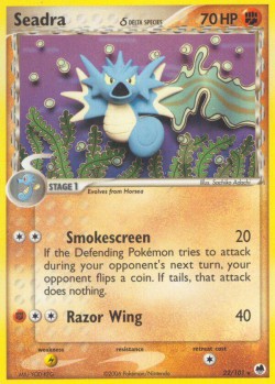 Carte Pokémon: Seadra δ