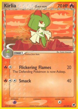 Carte Pokémon: Kirlia δ