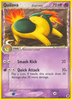 Carte Pokémon: Quilava δ