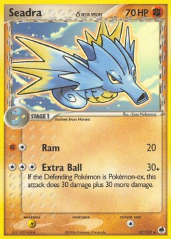 Carte Pokémon: Seadra δ