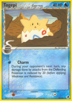 Carte Pokémon: Togepi δ