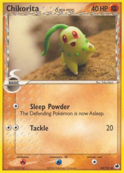 Carte Pokémon: Chikorita δ