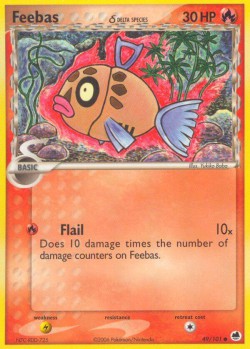 Carte Pokémon: Feebas δ