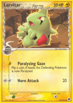 Carte Pokémon: Larvitar δ