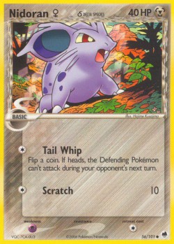 Carte Pokémon: Nidoran♀ δ