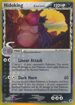 Carte Pokémon: Nidoking δ