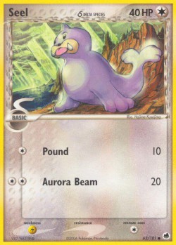 Carte Pokémon: Seel δ