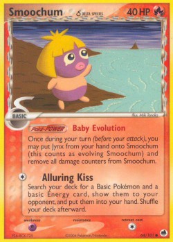 Carte Pokémon: Smoochum δ