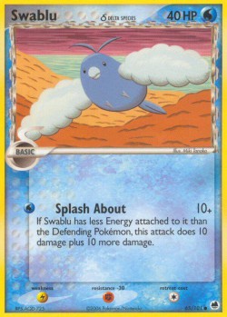 Carte Pokémon: Swablu δ