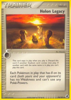 Carte Pokémon: Holon Legacy