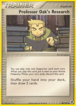 Carte Pokémon: Prof. Oak's Research