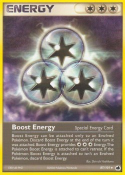 Carte Pokémon: Boost Energy