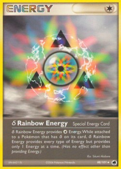 Carte Pokémon: δ Rainbow Energy