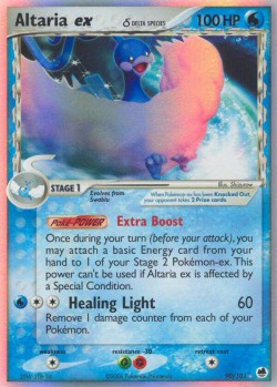 Carte Pokémon: Altaria ex δ