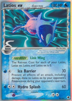 Carte Pokémon: Latios ex δ