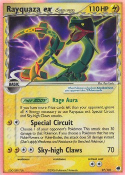 Carte Pokémon: Rayquaza ex δ