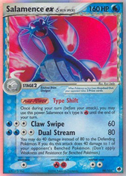 Carte Pokémon: Salamence ex δ