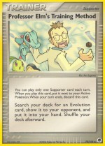 Carte Pokémon: Méthode d'Entraînement
