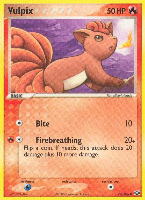 Carte Pokémon: Vulpix [Goupix]