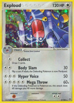 Carte Pokémon: Exploud