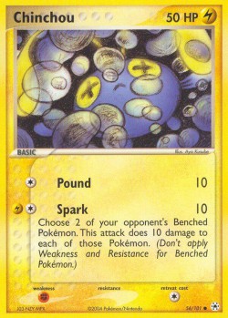 Carte Pokémon: Chinchou