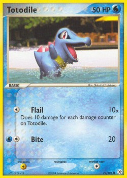 Carte Pokémon: Totodile