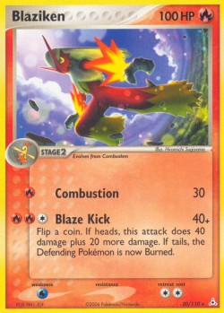 Carte Pokémon: Blaziken