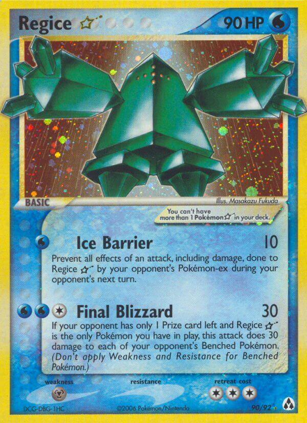 Carte Pokémon: Regice star [Regice star]