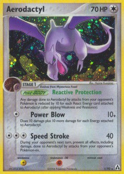 Carte Pokémon: Aerodactyl