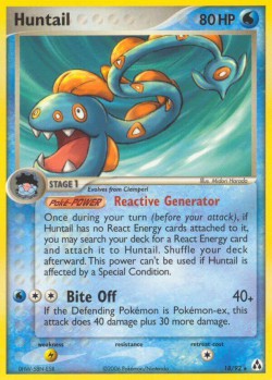 Carte Pokémon: Huntail