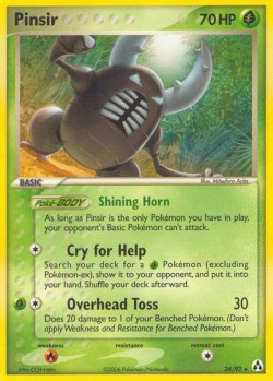 Carte Pokémon: Pinsir