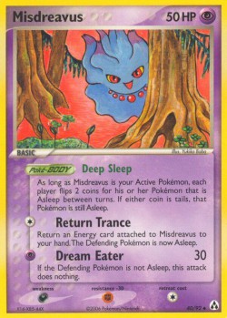 Carte Pokémon: Misdreavus
