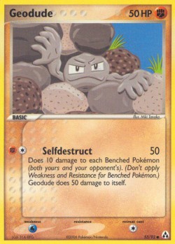 Carte Pokémon: Geodude