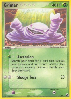 Carte Pokémon: Grimer