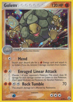 Carte Pokémon: Golem