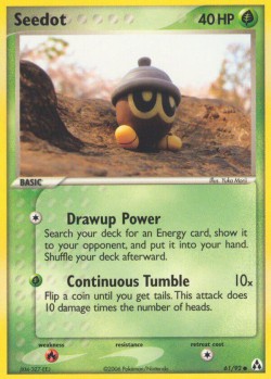 Carte Pokémon: Seedot