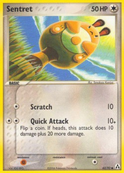 Carte Pokémon: Sentret